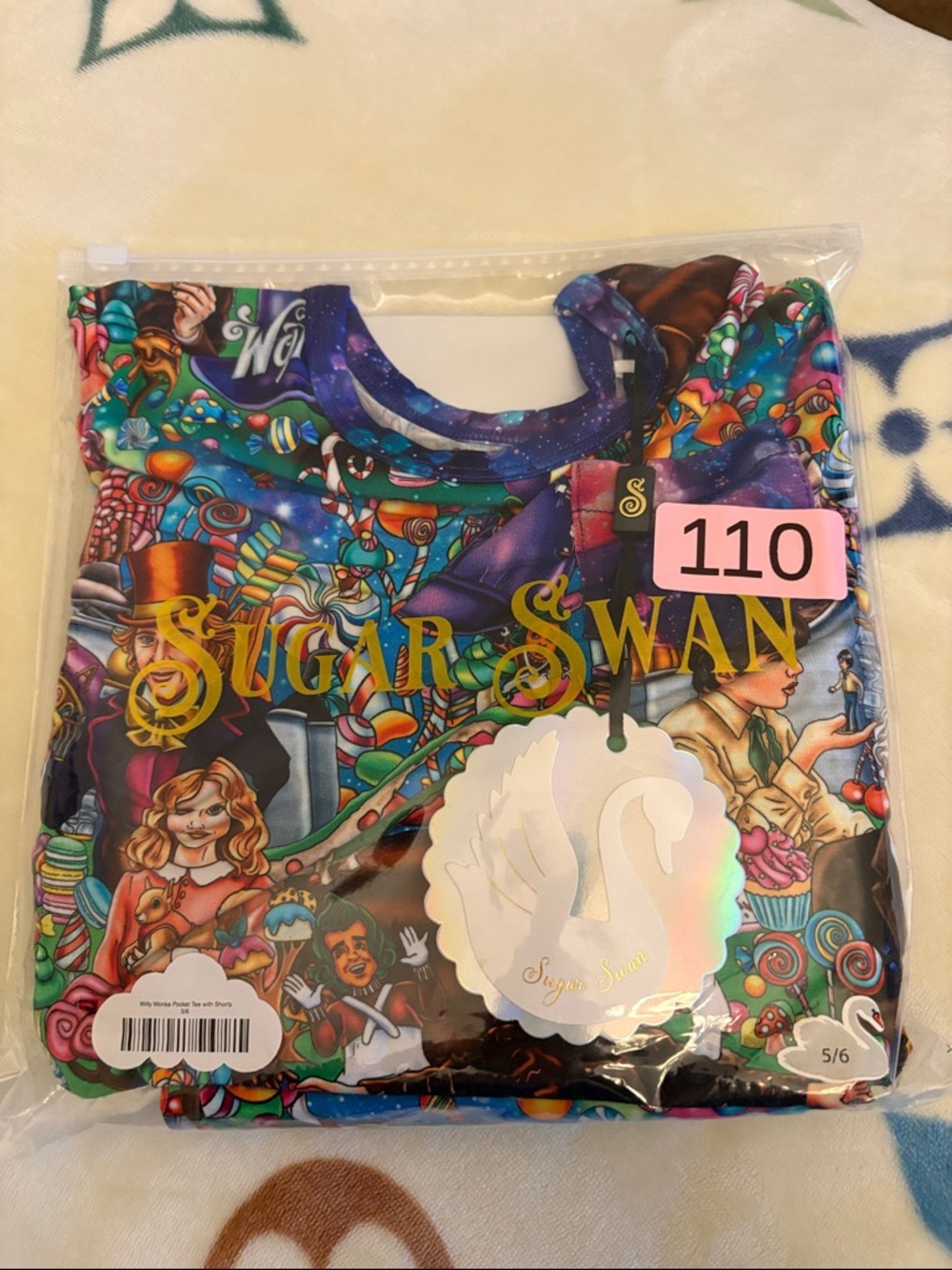Sugar Swan Kids' Colorful Candyland Matching Set - Multicolor